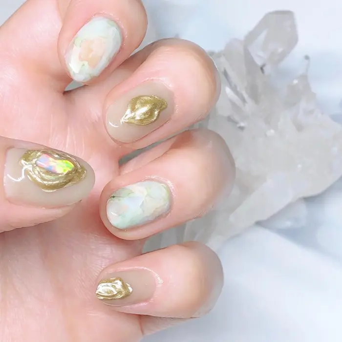 𝐦𝐲𝐬𝐭𝐢𝐜𝐚𝐥𝐠𝐞𝐦 トイプードル のいる プライベートネイルサロン Ki 清澄白河 Mystical Gem所属 ミスティカルジェム 清澄白河のネイルデザイン ミニモ