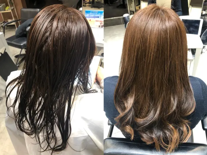 毛先の調節 前髪カット 保湿トリートメント モデルさんが伸ばしていきたいとのことだったので 毛先の Afloat Xelha所属 井上 穂乃花 のヘアカタログ ミニモ