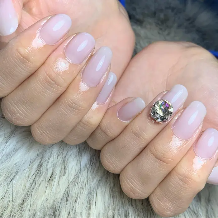 マオジェル導入サロン福岡 スワロフスキー ビジューネイル 派手ネイル 個性派ネイル Nail Salon Mao所属 Nail Salon Maoの ネイルデザイン ミニモ