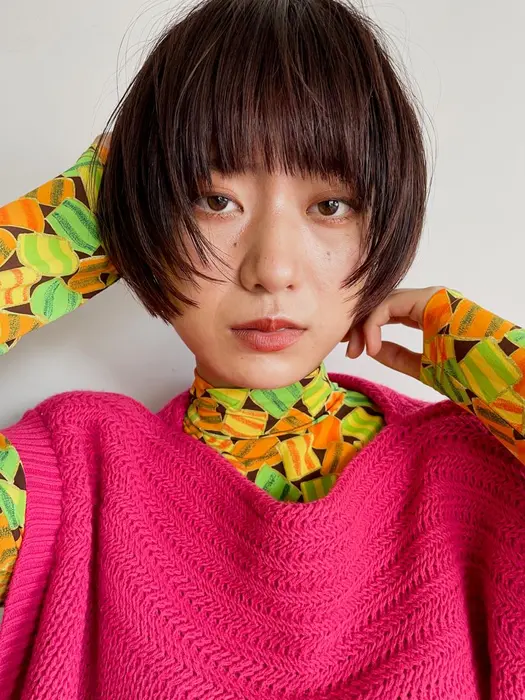 最近人気のマッシュボブ 簡単にお洒落に見えるのでオススメです Films 渋谷所属 骨格診断 中野 浩志のヘアカタログ ミニモ