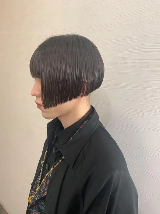 メンズ ショートウルフ スパイラルパーマ ニュアンスパーマ 韓国風パーマ バングパーマ ツイストパ Hair Resort Ai所属 須貝 京香のヘアカタログ ミニモ