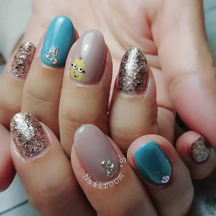 Usjお出かけネイル Nail Room S 所属 Nail Room S Sakaiのネイルデザイン ミニモ