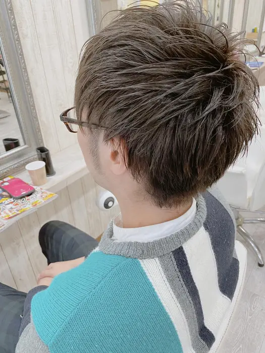 王道ツーブロック Aube Hair Lily 博多2号店所属 メンズも大歓迎 清水 聖気のヘアカタログ ミニモ