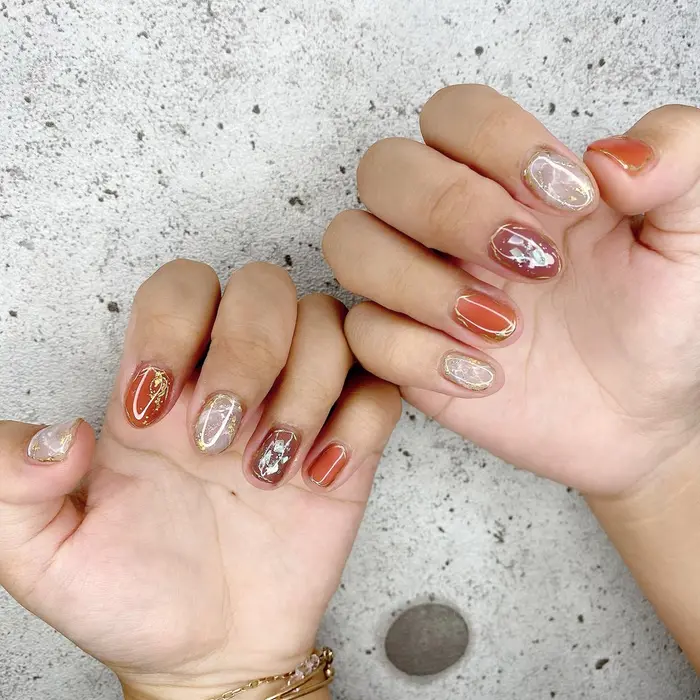 Instagram Kozue Nail Privatenailsalonk 西川越ネイル Private Nail Salon K所属 Nail Salon ｋのネイルデザイン ミニモ