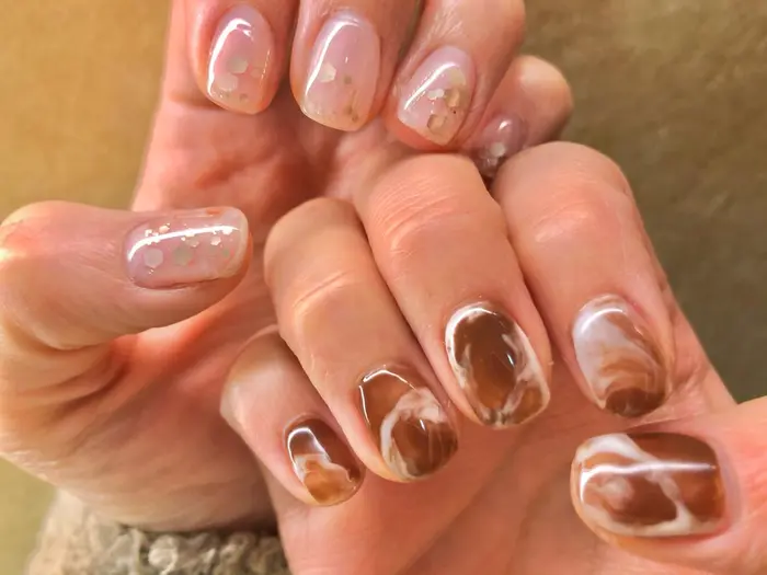 リセテラス甲子園口店所属 佐藤 千春のネイルデザイン ミニモ