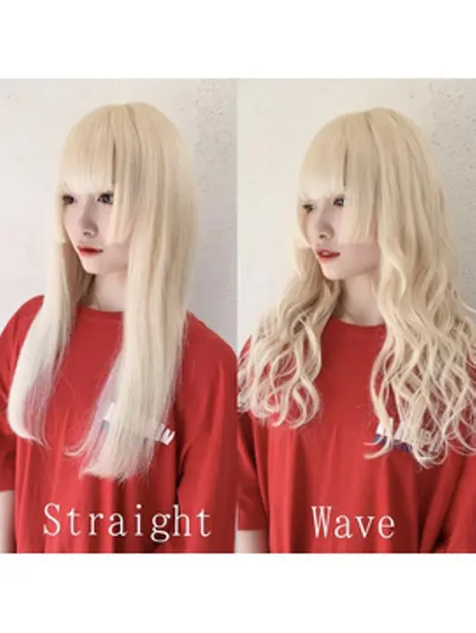 顔周りの短い姫カット部分は残し 地毛のホワイトブロンドに合わせてお付けしました シールエクステ あるじゃんすー柏店所属 あるじゃんすー 柏店のヘアカタログ ミニモ