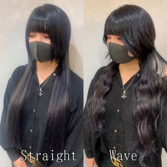 地毛のお色に合わせてお付けしました バングカラーのお色もメッシュで入れました シールエクステ A エクステ専門店あるじゃんすー宇都宮店所属 あるじゃんすー 宇都宮店のヘアカタログ ミニモ