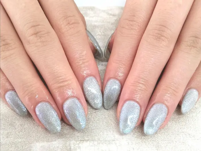 マグネットネイル(ベースにカラー追加￥1100)｜yuka nails(eyelash & nail Noi 永福町店所属)のネイルデザイン