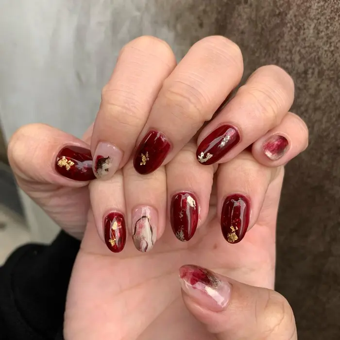 ネイル Nail Nails ネイルデザイン ネイルアート Nailart 熊本 Kumamoto Cotty Nail所属 高野 美紀のネイル デザイン ミニモ