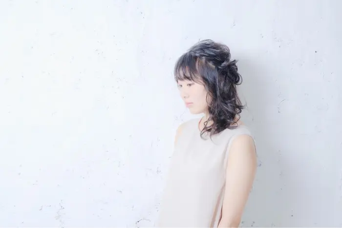 ハーフサイドアップ Bormee所属 あおき みのりのヘアカタログ ミニモ