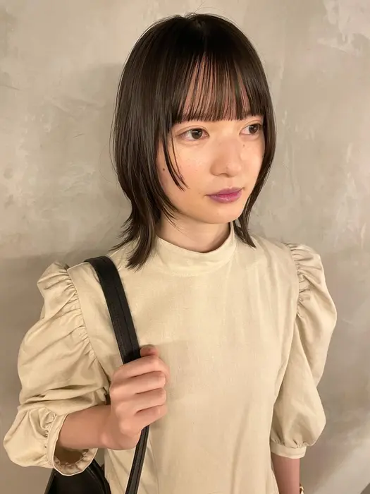 ナチュラルなショートウルフです やりすぎないシンプルでお洒落な雰囲気をテーマにデザインしました Haus Eins所属 Haus Eins 宮本 優太のヘアカタログ ミニモ