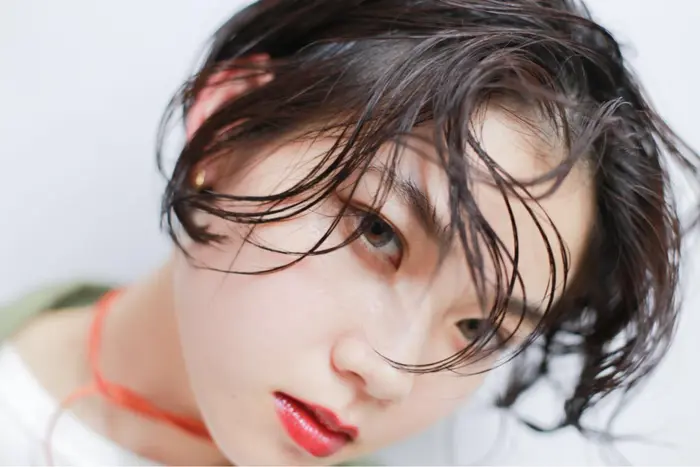 フラッフィパーマ スタイリングはオーガニックオイルのみです In 所属 たけし のヘアカタログ ミニモ