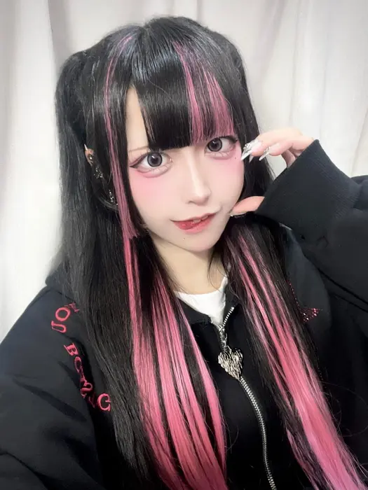 インナーと前髪エクステ
