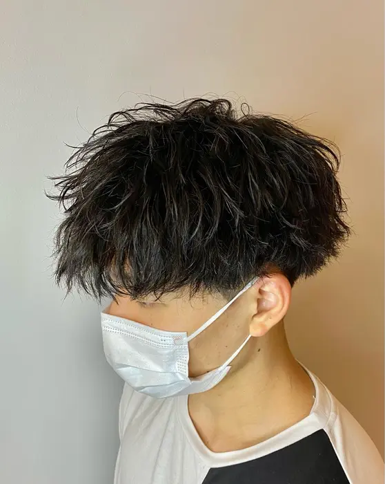 緩めにツイスパマッシュスタイルです To You所属 メンズパーマ職人 渡部のヘアカタログ ミニモ