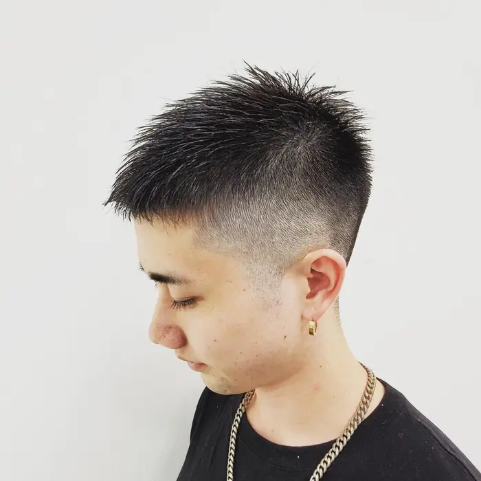 ソフトモヒカン Liike所属 倉持 来希のヘアカタログ ミニモ