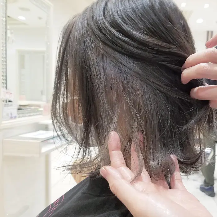 シアーグレージュ インナーカラー Miq 大山店所属 Ryoya Hirataのヘアカタログ ミニモ