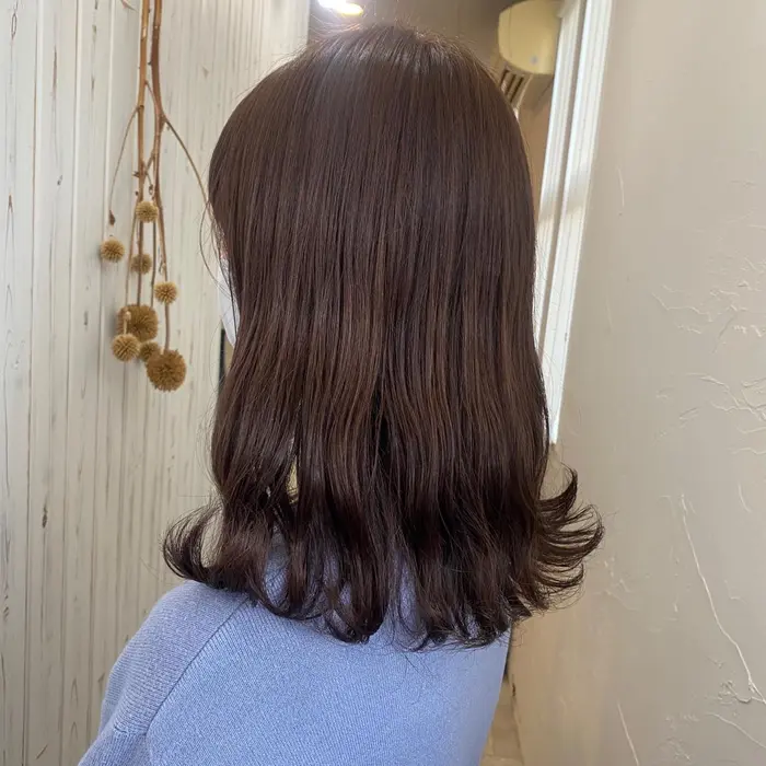 Dr カラー 艶サラ透明感カラー Amani Hair Hospital所属 西川 沙織のヘアカタログ ミニモ
