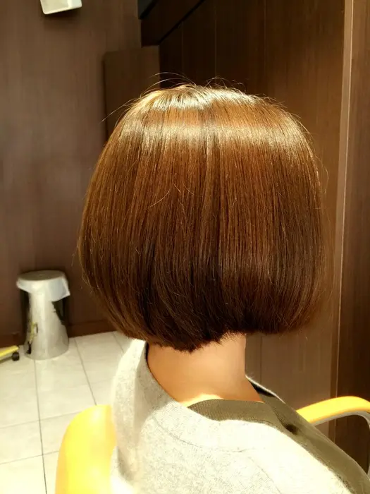 ボブはまとまりやすく カラーで柔らかく ふんわり仕上げます Ciel 立川店所属 渡部 成希のヘアカタログ ミニモ