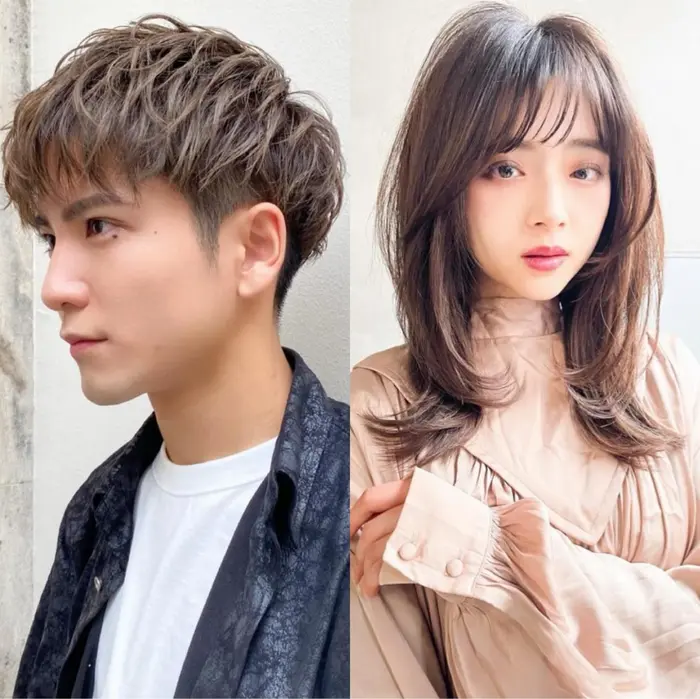 Ace所属 韓国風no 1 くびれヘアのヘアカタログ ミニモ