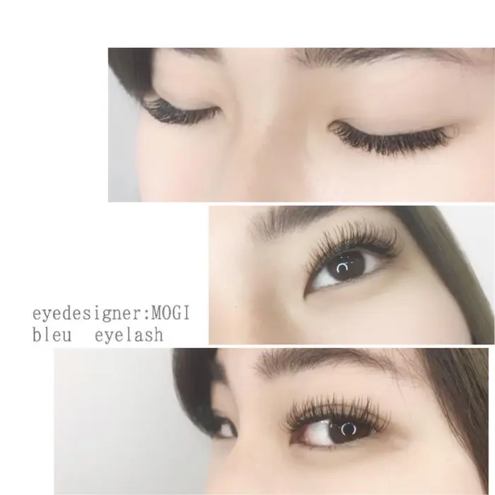 フラットラッシュ Dカール 180本 Bleu Eyelash所属 Bleu 茂木亜樹のマツエクデザイン ミニモ