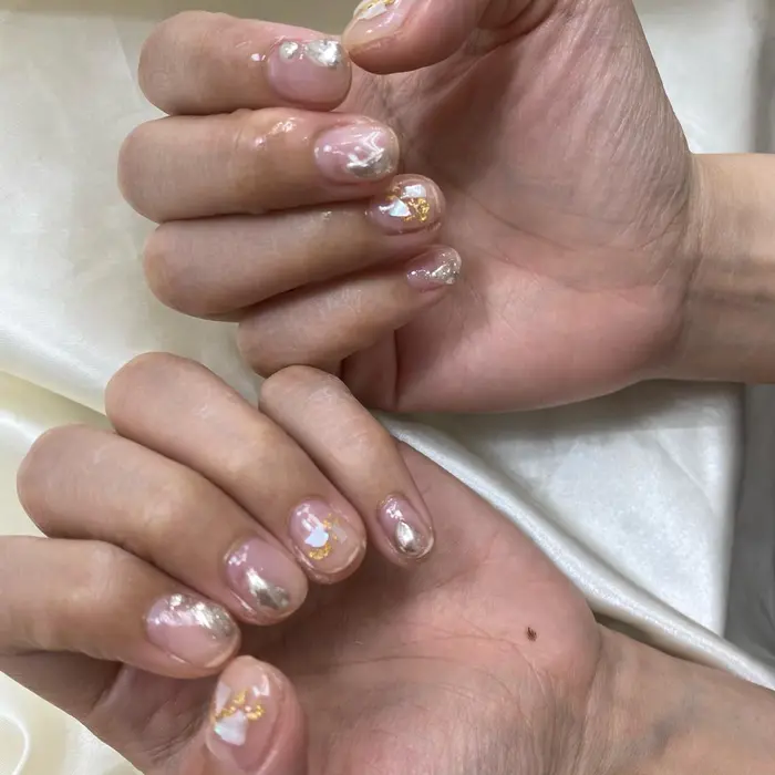 クリアコレクション ネイルメゾン池袋店所属 uchi Kのネイルデザイン ミニモ