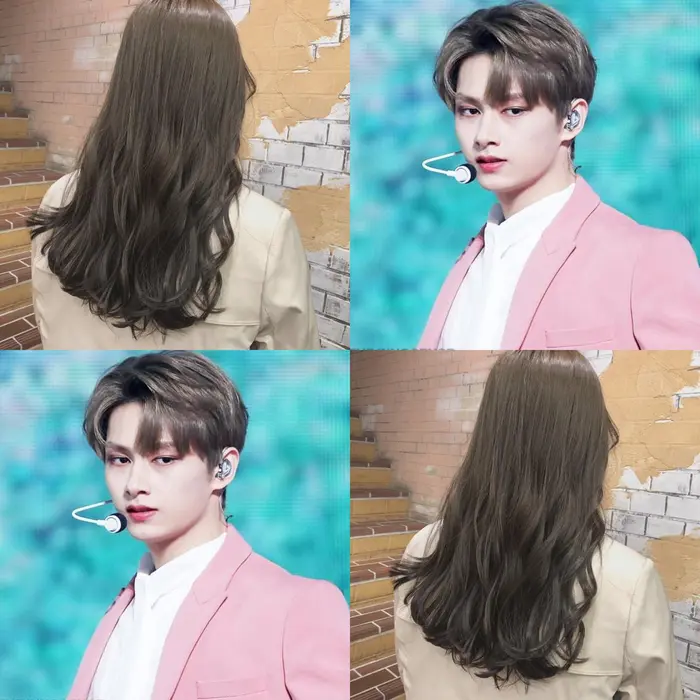 Seventeen ジュン風グレージュ Fosta所属 韓国スタイル Shionのヘアカタログ 20200910235610 ミニモ