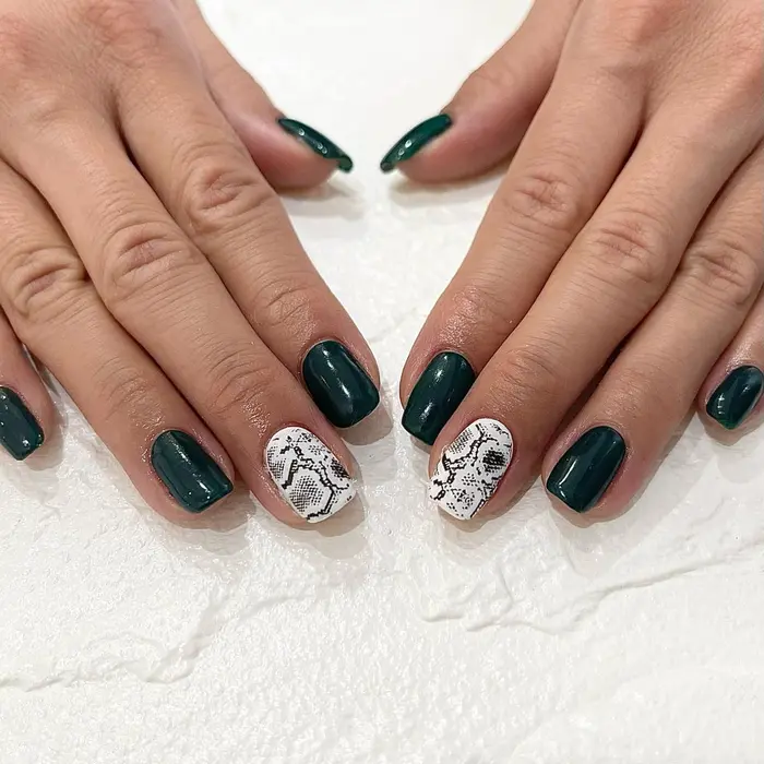 ストーンなしシンプルパイソン Beauty Salon Vivi所属 Beauty Salon Viviのネイル デザイン ミニモ