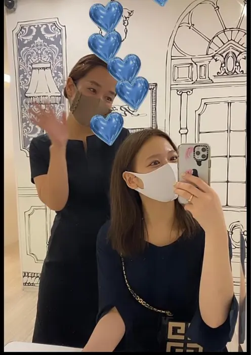 インスタグラマーでモデルのきえちゃん 栄店にバストケアで通ってくださってます 名古屋栄店 美coul所属 小顔 メンズ小顔 バスト 浜野未来のヘアカタログ ミニモ