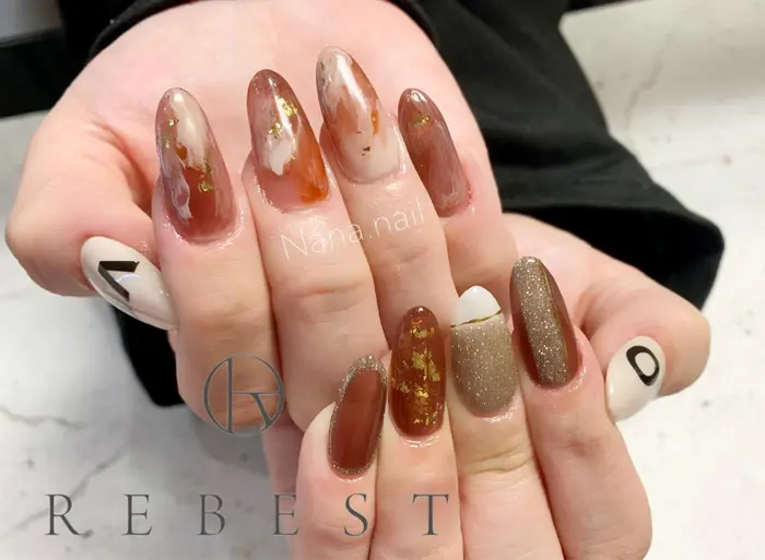 持ち込みネイル Rebest四條畷所属 Rebest Nanaのマツエクデザイン ミニモ