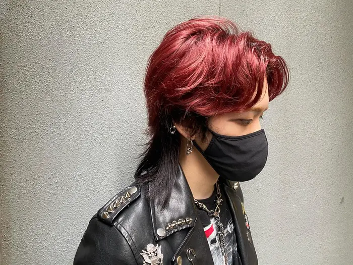 インナーデザインカラー パンクロックスタイル Assort Tokyo所属 はるのすけ のヘアカタログ ミニモ