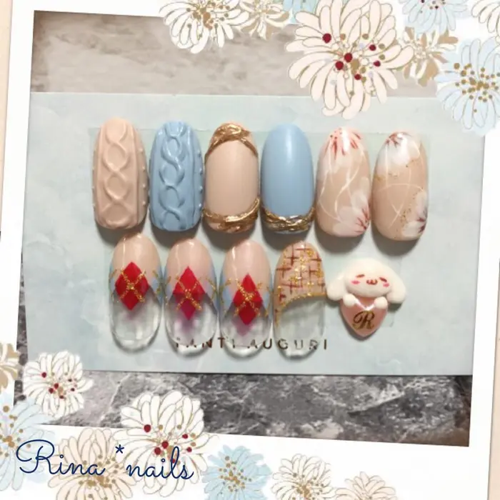 Nail Salon Quill クイール 宇都宮店所属 木村 利奈のネイルデザイン ミニモ