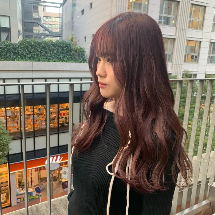 ピンクブラウン Unopulirl O G所属 石原 亜美のヘアカタログ ミニモ