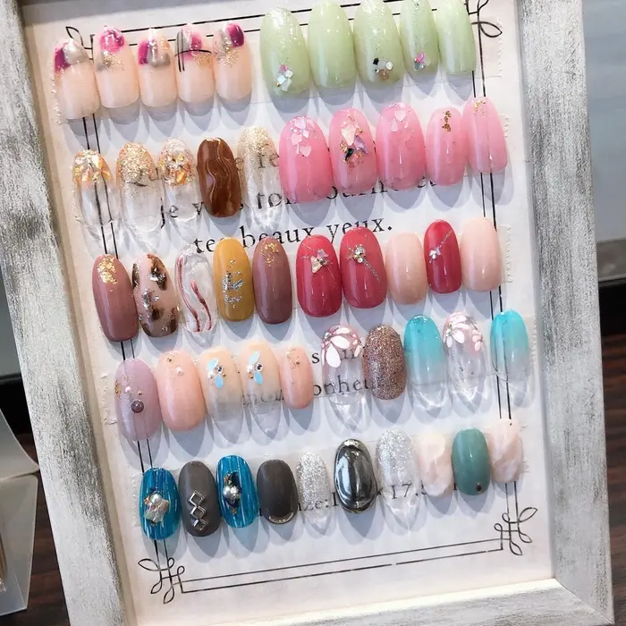 オーダーチップ Earth所属 アース 甲府昭和店 西村香穂のネイルデザイン ミニモ