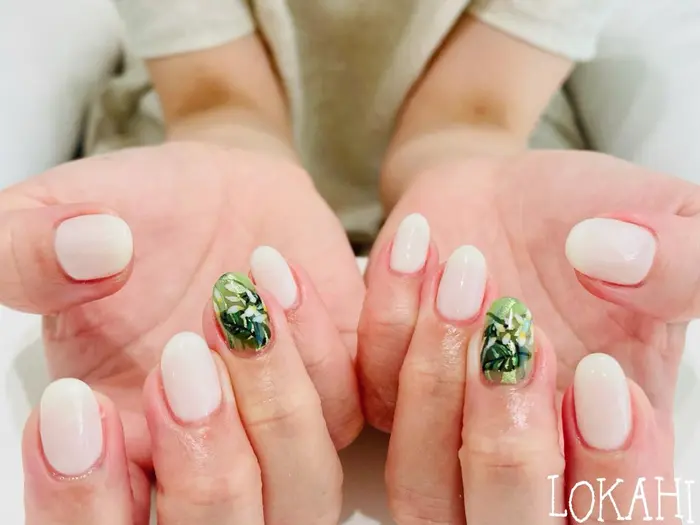 Nailstgram Naildesign Gelnail Nail Nails Artnail Lokahi所属 ちゅるん系が得意 Lokahi関口のネイルデザイン ミニモ