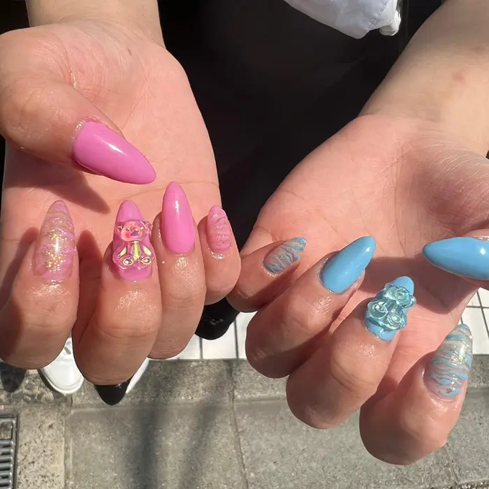 韓国ネイル 海外ネイル オフィスネイル パラジェル フィルイン ワンホンネイル ニュア Lakinail所属 Laki Nailのネイル デザイン ミニモ 韓国ネイル 海外ネイル オフィスネイル パラジェル フィルイン ワンホンネイル ニュア Lakinail所属 Laki Nailのネイル デザイン ミニモ