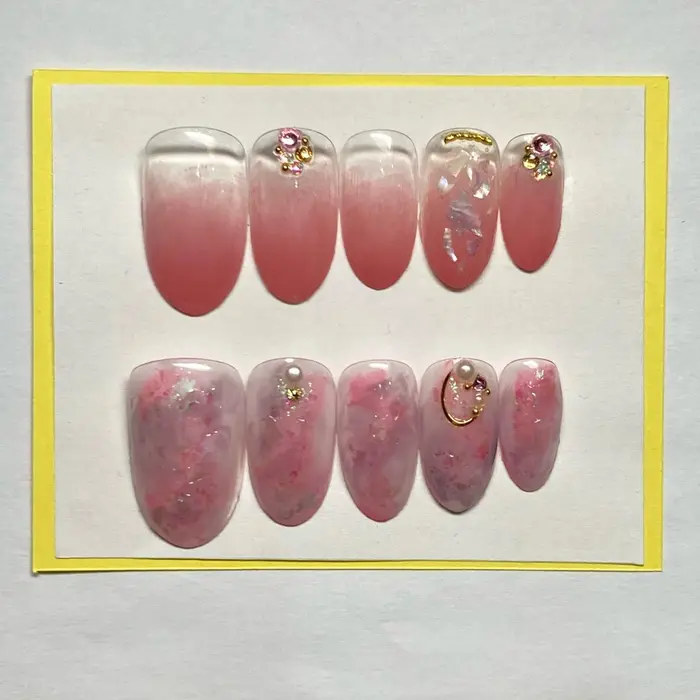 月替わり３月 Swan With Vogue所属 Vogue Swanのネイルデザイン ミニモ