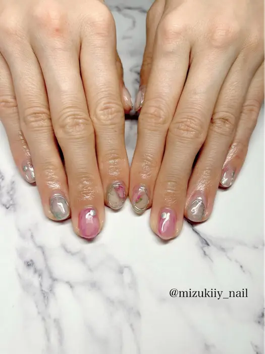 Nail Salon Rikara所属 すずき みづきのネイルデザイン ミニモ Nail Salon Rikara所属 すずき みづきのネイルデザイン ミニモ