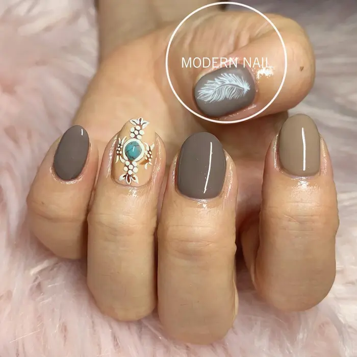 マット Modern Nail所属 小川 玲奈のネイルデザイン ミニモ