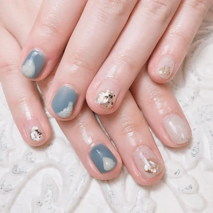 持ち込みデザインネイル 持ち込み画像はinstagramに載せてます ジェルネイルモデル募集 Private Nail Salon Eimmy所属 Nomura Mayukaのネイルデザイン ミニモ