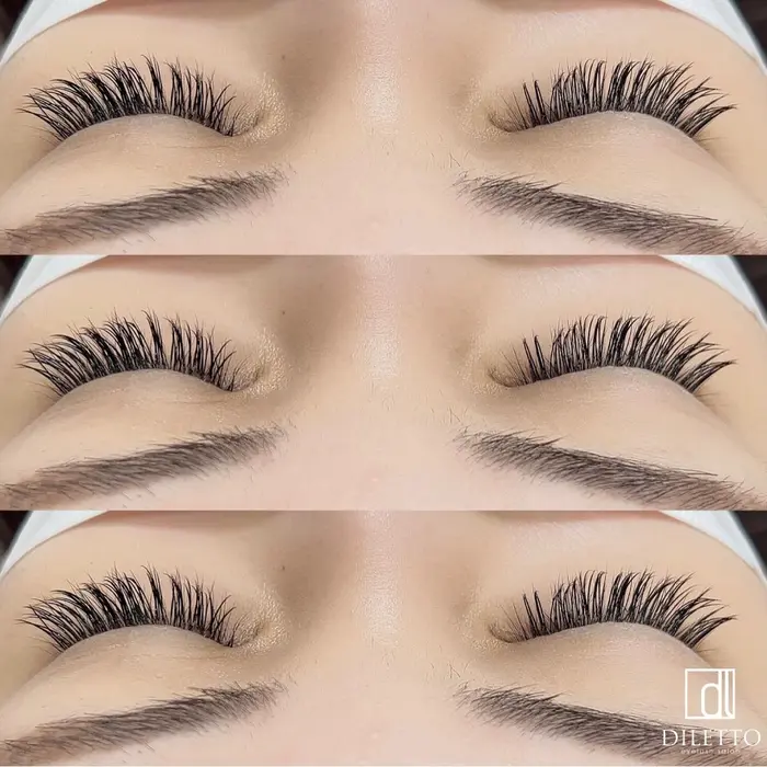 フラットラッシュ130本 Diletto所属 Diletto 太田のマツエクデザイン ミニモ