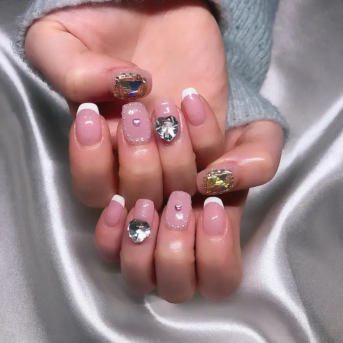持ち込みデザインです Heavenly Nail Tokyo所属 Mi Chiのネイルデザイン ミニモ