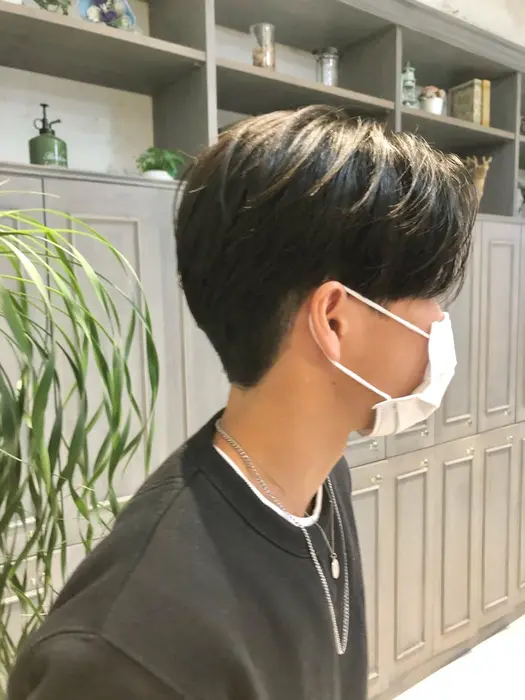 センターパート Next静岡所属 静岡メンズ特化 美容師石井皇伎のヘアカタログ ミニモ