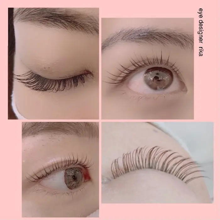 ｺｰｽ ﾒﾆｭｰ Check Check 鵠沼海岸 片瀬江ノ島 湘南 藤沢 まつ Cache Na Eye Studio 鵠沼海岸所属 Cachena Rikaのマツエクデザイン ミニモ