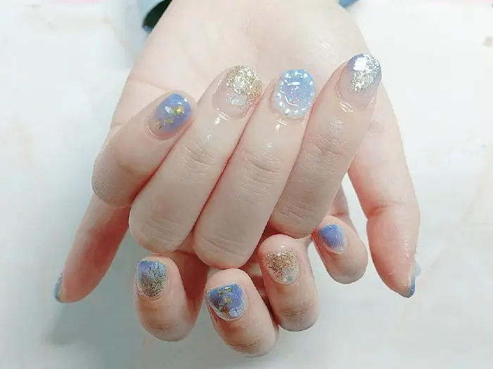 スタンダードコース 定額デザイン ジェルネイル Petite Maison所属 Nailsalon M のネイルデザイン ミニモ