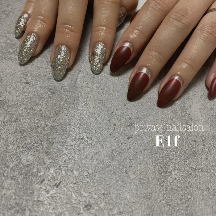ネイル ネイルデザイン ワンカラー ネイル シンプルネイル ロングネイル スカルプ スクエアネイル Private Nailsalon Elf エルフ 所属 Mayu Oishiのネイルデザイン ミニモ
