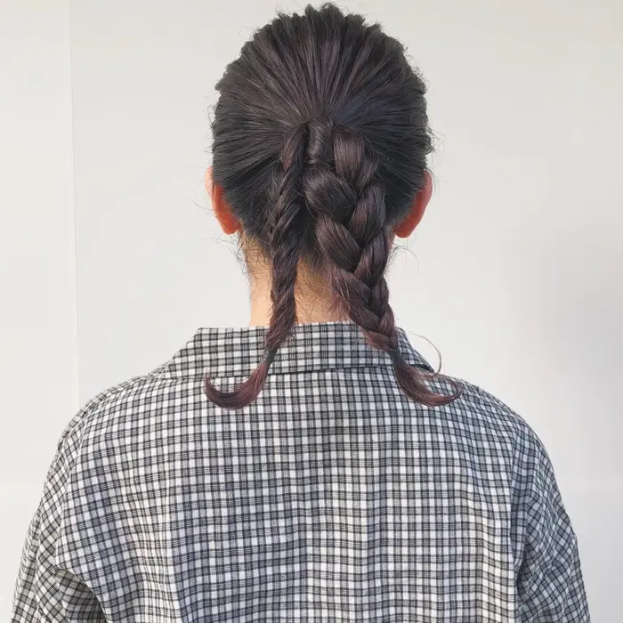 三つ編み フィッシュボーン Neolive Calme所属 原 柚菜のヘアカタログ ミニモ