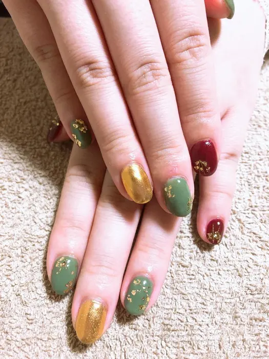 和風ネイル R Robed所属 リラクシングスペース アールローブドのネイルデザイン ミニモ