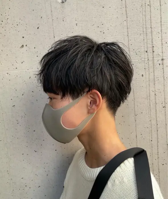王道黒髪刈り上げマッシュ Haco所属 メンズ特化美容師 永留 卓己のヘアカタログ ミニモ