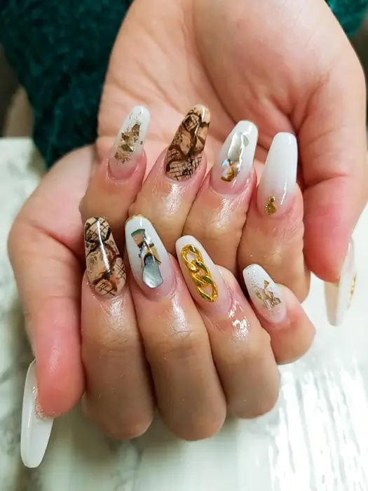 ネイル 立川ネイル 立川アネラ Anela スカルプ 立川スカルプ ジェルスカルプ 立川南口徒歩5 立川ネイルエステサロンanela所属 河野ちえ 雑誌掲載サロン のネイルデザイン ミニモ