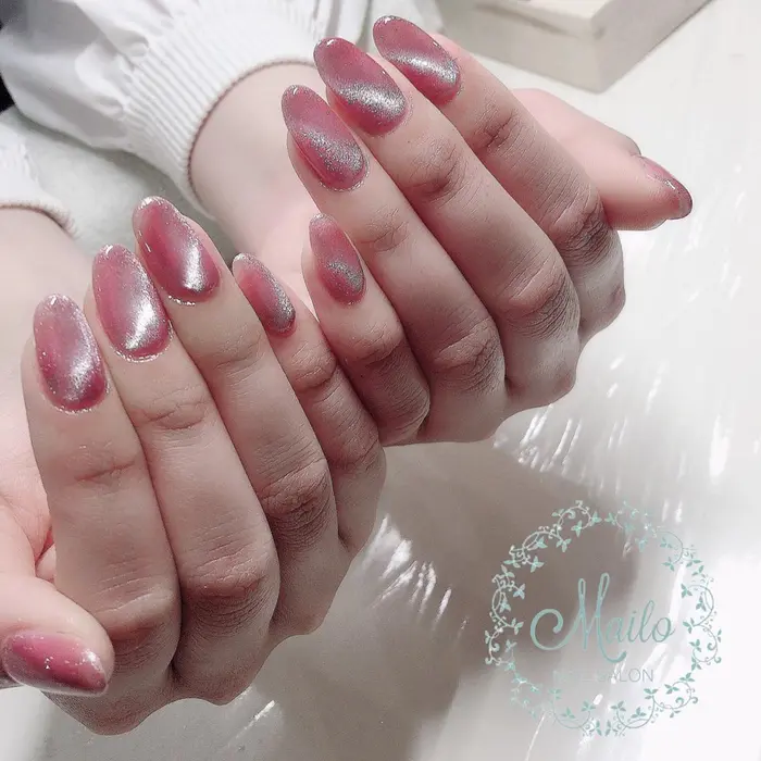 10本マグネットワンカラー Nail Eyelash Salon Mailo 池袋店所属 Mailo 諏訪のネイル デザイン ミニモ